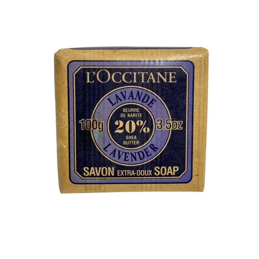 L'Occitane En Provence Milk Extra Gentle Soap Shea Butter 3.5 Oz France Lavender